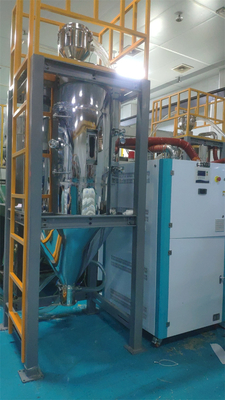 Stainless Steel Overheat Protection Hopper Dryer Untuk Operasi Dehumidifying