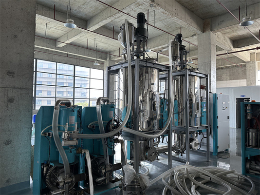 Air Cooling 4-30KW Mesin Pet Kristal Plastik Kristal dengan pembersih otomatis
