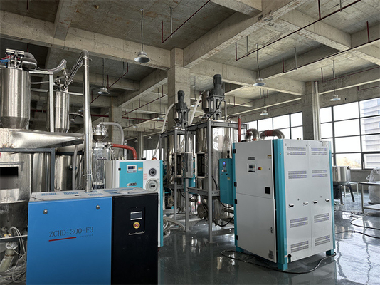 Air Cooling 4-30KW Mesin Pet Kristal Plastik Kristal dengan pembersih otomatis