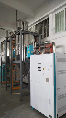 Aliran udara proses 60-4000m3/h Industrial Desiccant Dehumidifier Menghasilkan udara kering dalam Bule atau Grey dan untuk Industri