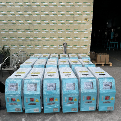 Pemanas minyak cetakan yang dikontrol suhu PT 3/8 50-180.C Cairan transfer panas dengan sirkulasi tabung tembaga
