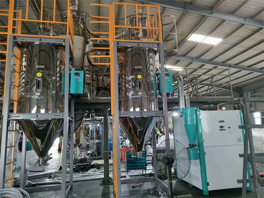 Perlindungan Overheat Overload Dehumidifying Hopper Dryer Penghematan energi