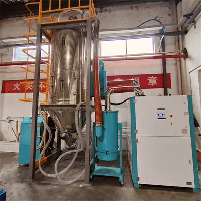 Pengering hopper dehumidifying stainless steel dengan kapasitas 40-16000L