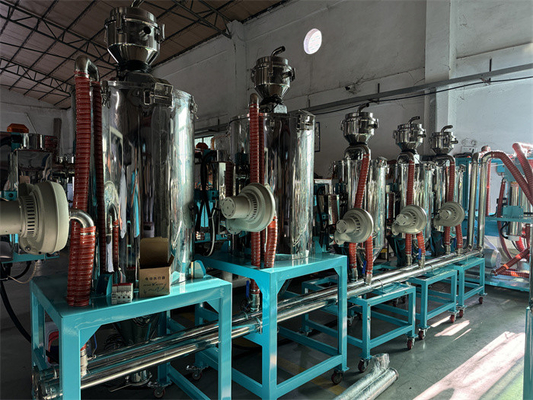Pengering Desiccant Stainless Steel 4-40 kW Daya Untuk Resi Plastik Lembab